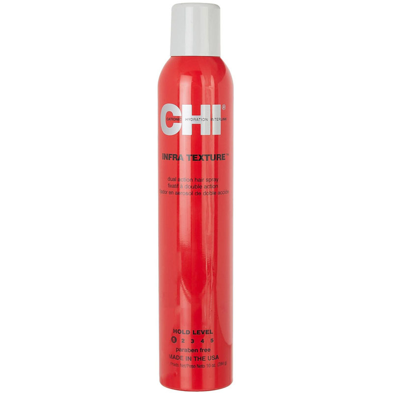 Keo kịt dưỡng tạo kiểu CHI Infra Texture Dual Action Hair Spray 284g
