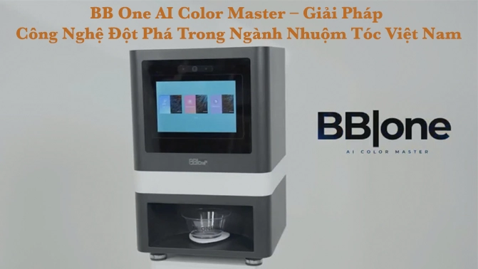 BB One AI Color Master Giải Pháp Công Nghệ Đột Phá Nhuộm Tóc