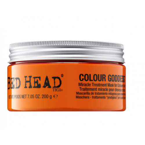 Mặt nạ dưỡng bóng Nữ Chúa Màu Nhuộm BED HEAD COLOUR COMBAT Colour Goddess Miracle Treatment Mask 200