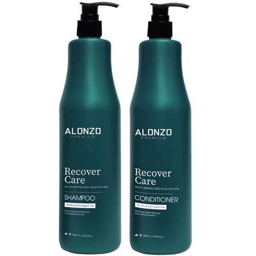 Dầu gội xã Alonzo cho tóc khô và hư tổn 1000ml