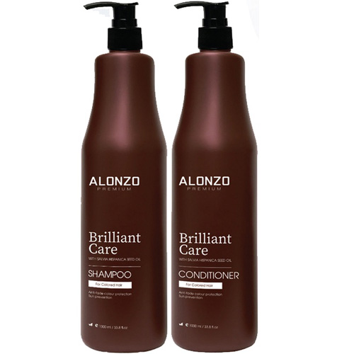 Dầu gội xã Alonzo Brilliant chăm sóc tóc nhuộm 1000ml