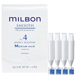 Kem dưỡng Milbon Smooth No4 phục hồi biểu bì tóc 4x9g