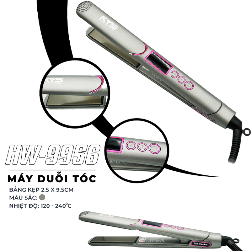 MÁY KẸP DUỖI TÓC HW-9956 MÁY KẸP DUỖI TÓC HW-9956
