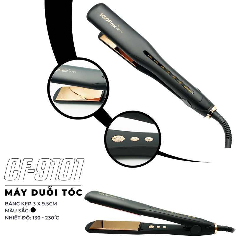 MÁY KẸP DUỖI TÓC CF-9101 MÁY KẸP DUỖI TÓC CF-9101