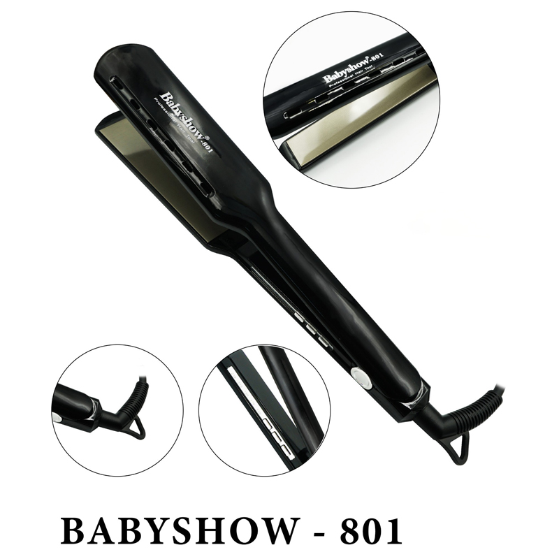 MÁY KẸP DUỖI TÓC BẢN LỚN EBL-801 MÁY KẸP DUỖI TÓC BẢN LỚN EBL-801