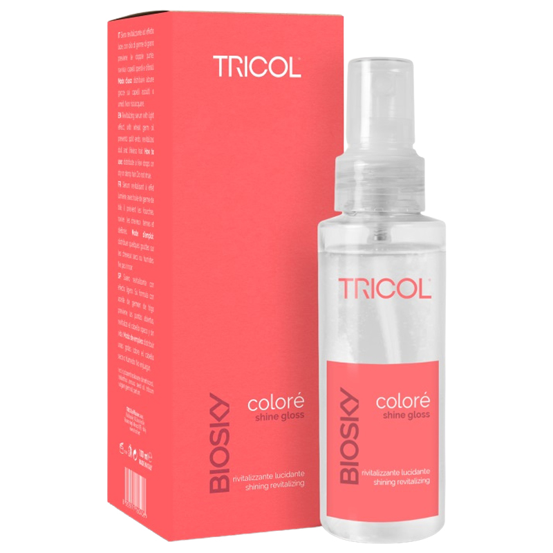 Tinh dầu Tricol dưỡng màu tóc nhuộm colore shine gloss 100ml