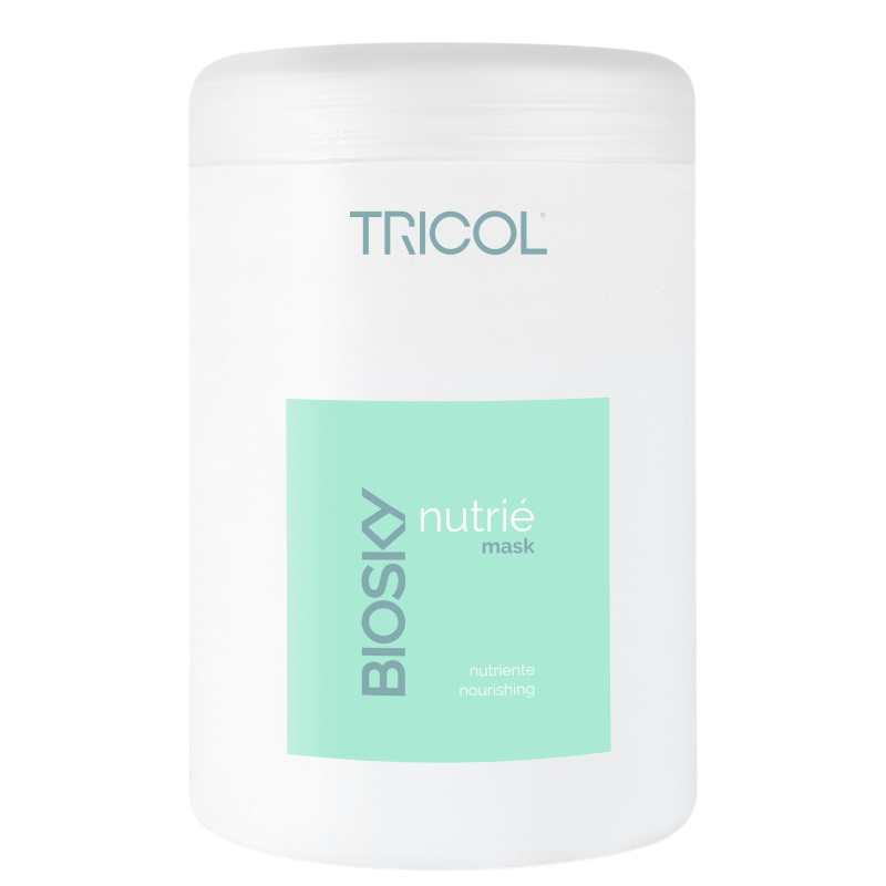 Dầu hấp Tricol biosky nutrie dưỡng ẩm phục hồi cho tóc đã qua xử lý hoá chất 1000ml