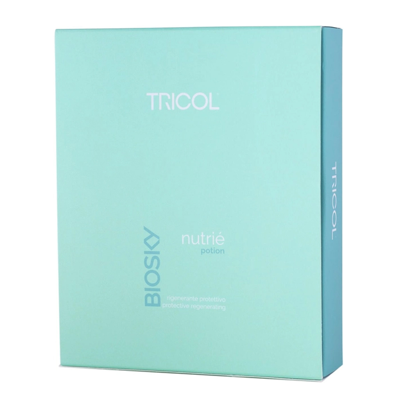 Huyết thanh Tricol nutrie lotion dưỡng ẩm và phục hồi cho tóc đã xử lý qua hoá chất 10x10ml
