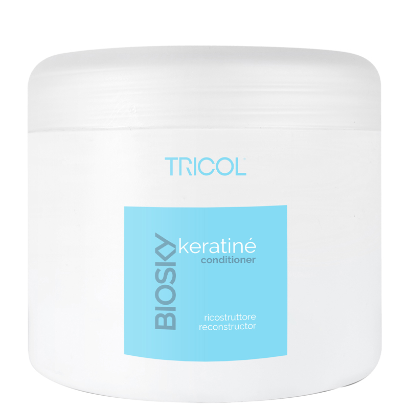 Dầu hấp Tricol biosky keratine dưỡng ẩm và phục hồi cấu trúc tóc 500ml