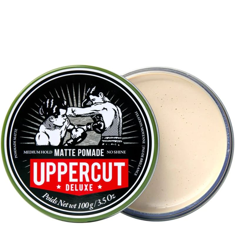 Sáp tạo kiểu Uppercut Deluxe dành cho tóc mỏng đến trung bình Matte Pomade 100g