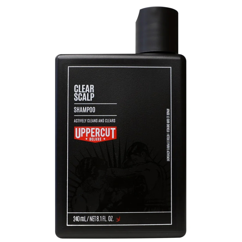 Dầu gội Uppercut Deluxe làm sạch và dịu da đầu Clear Scalp 240ml