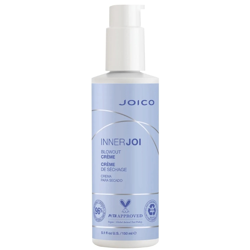 Kem dưỡng Joico InnerJoi Blowout Creme bảo vệ tóc khỏi nhiệt và chống rối 150ml