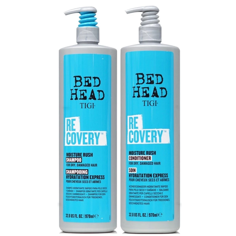 DẦU GỘI XẢ TIGI BED HEAD RECOVERY DƯỠNG ẨM CHO TÓC 970ML