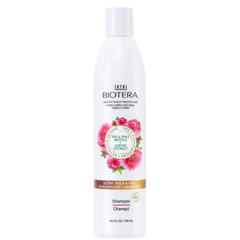 Dầu gội Biotera làm dày và tăng phồng tóc Ultra Thick & Full Sheer Volume 450ml