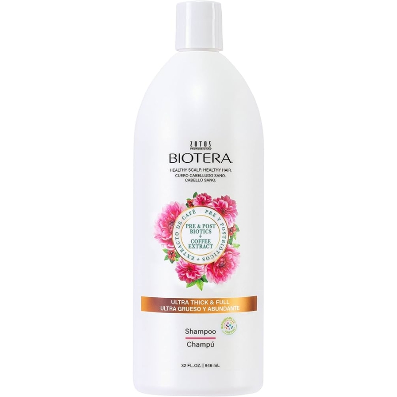 Dầu gội Biotera làm dày và tăng phồng tóc Ultra Thick & Full Sheer Volume 1000ml