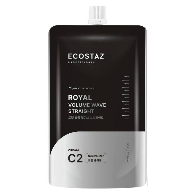 Kem dập duỗi tóc Ecostaz Royal Volume Wave Straight Cream 500g