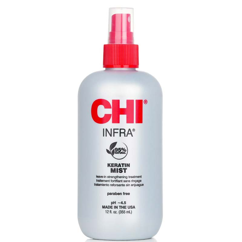 XỊT DƯỠNG ẨM CHI KERATIN MIST LEAVE IN STRANGTHENING 355ML XỊT DƯỠNG ẨM CHI KERATIN MIST LEAVE IN STRANGTHENING 355ML