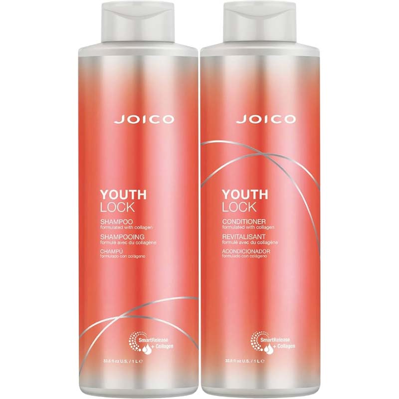 DẦU GỘI XẢ JOICO YOUTH LOCK BỔ SUNG COLLAGEN CHO TÓC 1000ML DẦU GỘI XẢ JOICO YOUTH LOCK BỔ SUNG COLLAGEN CHO TÓC 1000ML