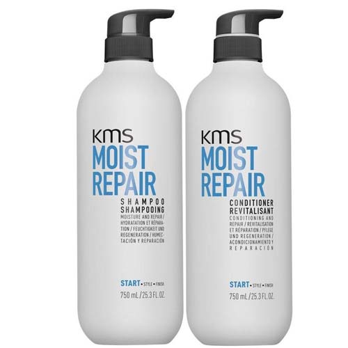 DẦU GỘI XÃ PHỤC HỒI TÓC KMS MOIST REPAIR 750ML DẦU GỘI XÃ PHỤC HỒI TÓC KMS MOIST REPAIR 750ML