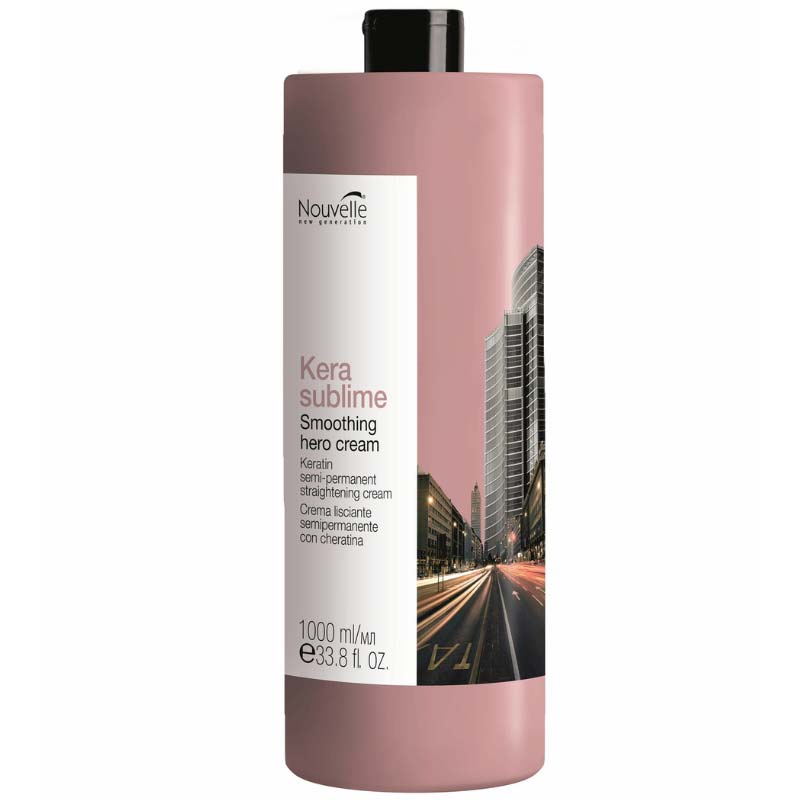 Keratin Nouvelle tái tạo cấu trúc tóc siêu phục hồi Smoothing Hero Cream 1000ml Keratin Nouvelle tái tạo cấu trúc tóc siêu phục hồi Smoothing Hero Cream 1000ml