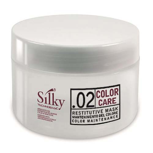 HẤP DẦU DƯỠNG MÀU TÓC NHUỘM SILKY RESTITUTIVE MASK 250ML HẤP DẦU DƯỠNG MÀU TÓC NHUỘM SILKY RESTITUTIVE MASK 250ML