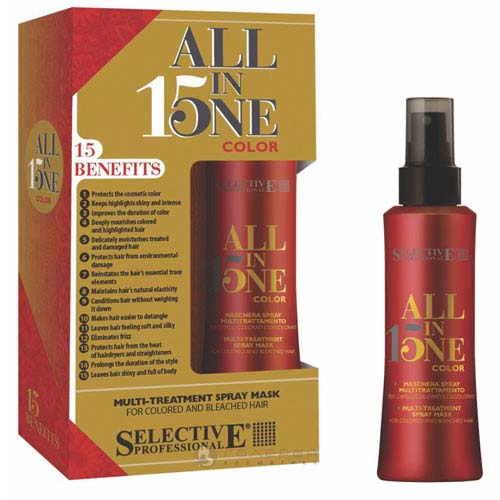XỊT DƯỠNG TÓC SELECTIVE PROFESSIONAL 15 ALL IN ONE 150ML XỊT DƯỠNG TÓC SELECTIVE PROFESSIONAL 15 ALL IN ONE 150ML
