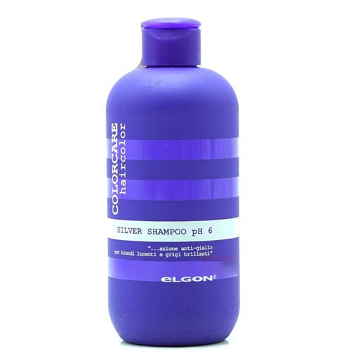 ELGON SILVER COLORCARE - DẦU GỘI CHĂM SÓC TÓC TẨY TRẮNG, BẠCH KIM 300ML ELGON SILVER COLORCARE - DẦU GỘI CHĂM SÓC TÓC TẨY TRẮNG, BẠCH KIM 300ML