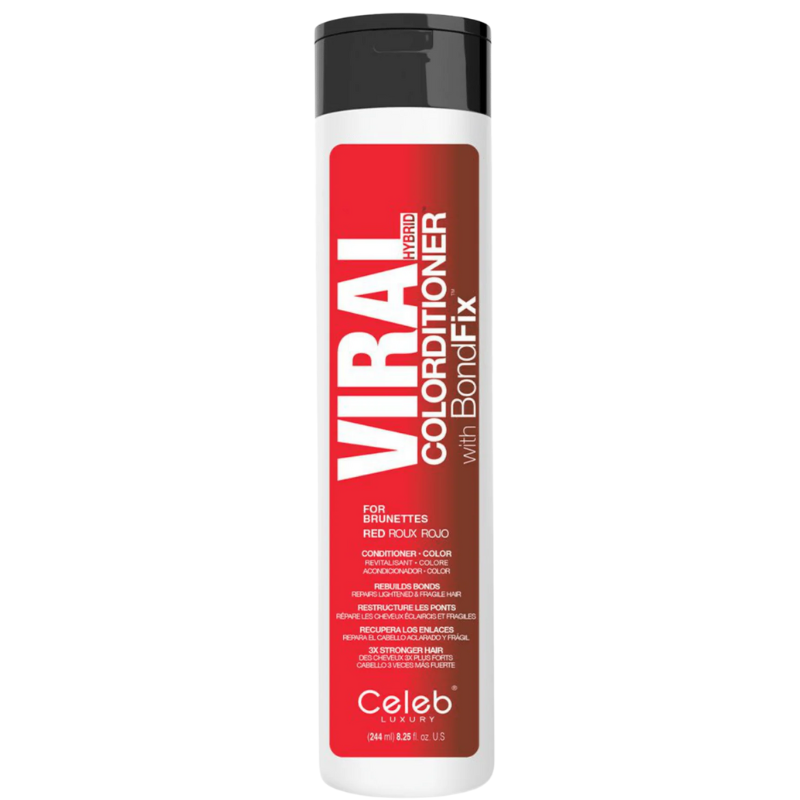 DẦU XẢ CELEB VIRAL RED FOR BRUNETTES DÀNH CHO TÓC NÂU ĐỎ 244ML DẦU XẢ CELEB VIRAL RED FOR BRUNETTES DÀNH CHO TÓC NÂU ĐỎ 244ML