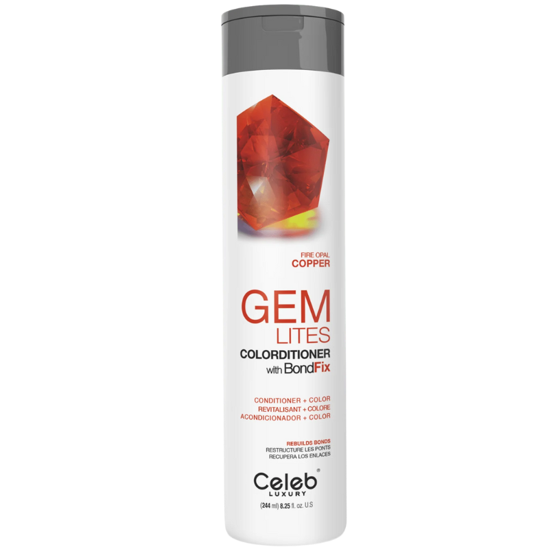 DẦU XẢ CELEB GEM LITES FIRE OPAL DÀNH CHO TÓC CAM ĐỎ 244ML DẦU XẢ CELEB GEM LITES FIRE OPAL DÀNH CHO TÓC CAM ĐỎ 244ML