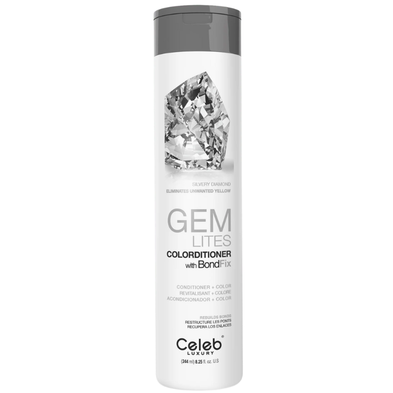 DẦU XẢ CELEB GEM LITES SILVERY DIAMOND DÀNH CHO TÓC KHÓI SÁNG 244ML DẦU XẢ CELEB GEM LITES SILVERY DIAMOND DÀNH CHO TÓC KHÓI SÁNG 244ML
