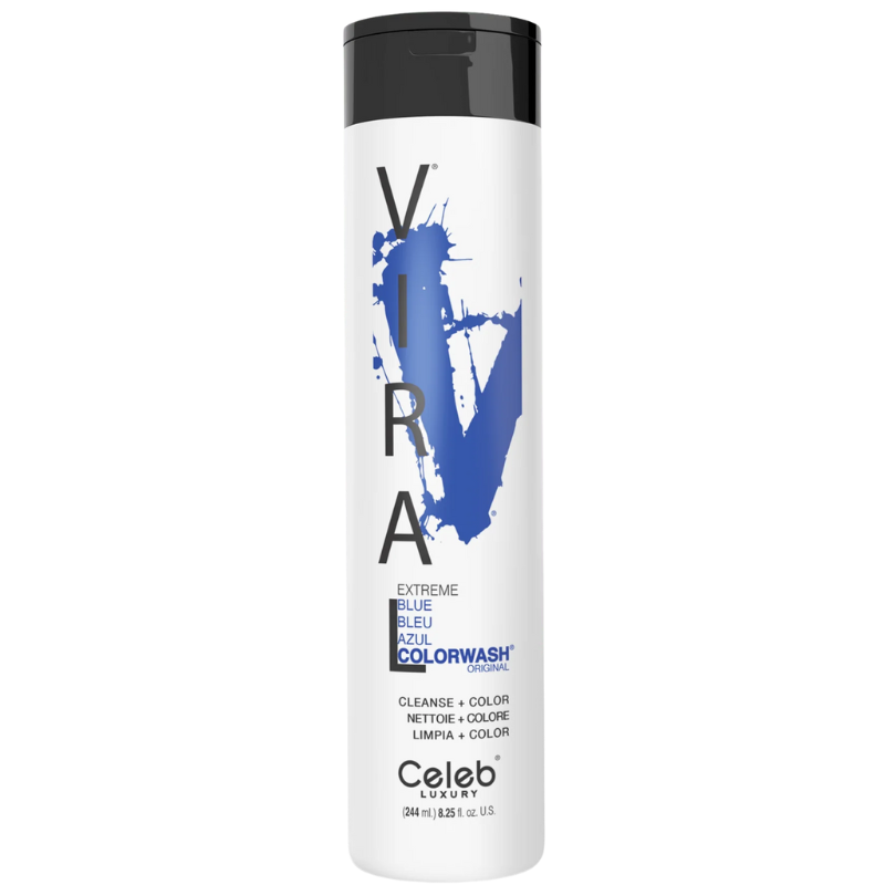 DẦU GỘI CELEB VIRAL VIDID BLUE DÀNH CHO TÓC MÀU XANH NƯỚC BIỂN 244ML DẦU GỘI CELEB VIRAL VIDID BLUE DÀNH CHO TÓC MÀU XANH NƯỚC BIỂN 244ML