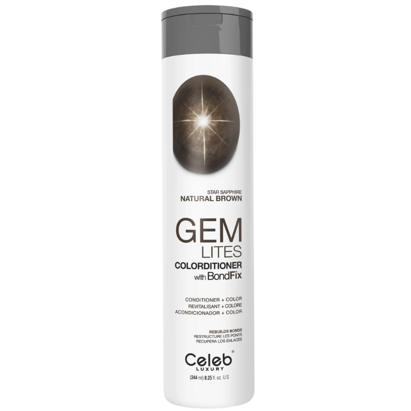 DẦU XẢ CELEB GEM LITES STAR SAPPHIRE CHO TÓC MÀU NÂU 244ML DẦU XẢ CELEB GEM LITES STAR SAPPHIRE CHO TÓC MÀU NÂU 244ML