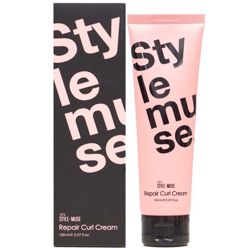 KEM TẠO KIỂU TÓC UỐN ATS STYLEMUSE REPAIR CURL CREAM 150ML KEM TẠO KIỂU TÓC UỐN ATS STYLEMUSE REPAIR CURL CREAM 150ML