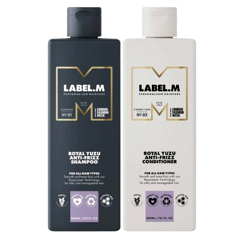 DẦU GỘI XÃ DƯỠNG ẨM & GIÚP TÓC MỀM MƯỢT LABEL.M ANTI FRIZZ 300ML DẦU GỘI XÃ DƯỠNG ẨM & GIÚP TÓC MỀM MƯỢT LABEL.M ANTI FRIZZ 300ML