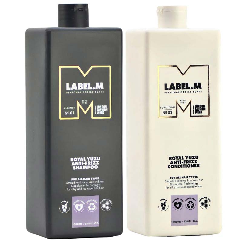 DẦU GỘI XÃ DƯỠNG ẨM & GIÚP TÓC MỀM MƯỢT LABEL.M ANTI FRIZZ 1000ML DẦU GỘI XÃ DƯỠNG ẨM & GIÚP TÓC MỀM MƯỢT LABEL.M ANTI FRIZZ 1000ML