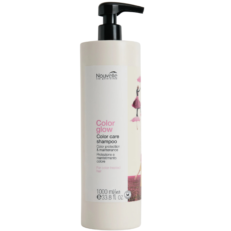 DẦU GỘI NOUVELLE DƯỠNG MÀU TÓC NHUỘM COLOR GLOW 1000ML DẦU GỘI NOUVELLE DƯỠNG MÀU TÓC NHUỘM COLOR GLOW 1000ML