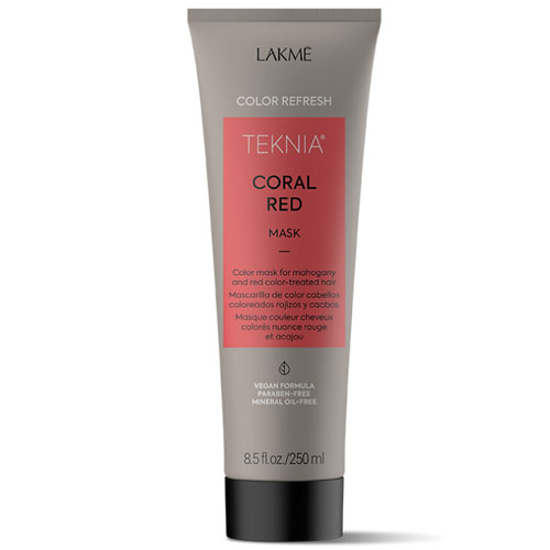 HẤP DẦU DƯỠNG MÀU TÓC NHUỘM (MÀU ĐỎ) LAKME TEKNIA CORAL RED 250ML