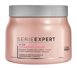 Hấp dầu dưỡng màu tóc nhuộm L'Oreal Series Expert Vitamino masque 500ml