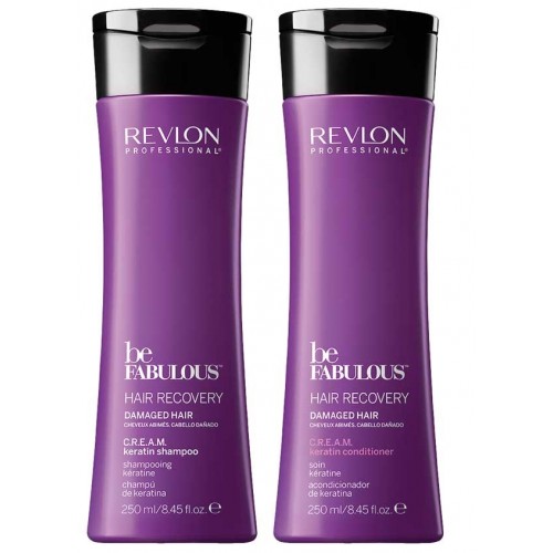 DẦU GỘI XÃ REVLON HAIR RECOVERY CREAM KERATIN 250ML