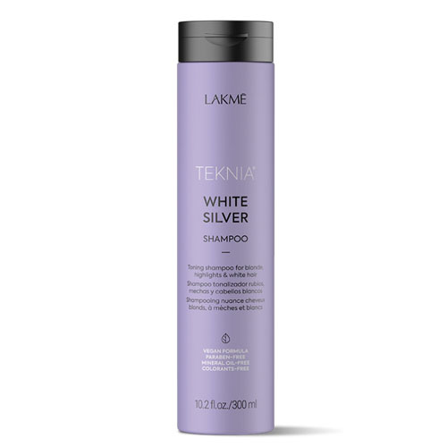 DẦU GỘI GIỮ BÓNG CHO TÓC SÁNG LAKME TEKNIA WHITE SILVER 300ML